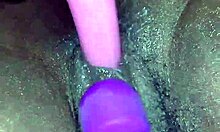 Creamy Ebony Orgasm With Toys and Intense Pleasure