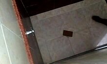 bold lesbian fucking in shower bathroom spied on intensely