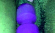 Creamy Ebony Orgasm With Toys and Intense Pleasure