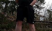 she asks, 'want to see chubbykaot flashing in the forest?'