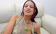 I Asked My Husband for an Extra Dick to Cum in My Pussy Because His Doesn't Satisfy Me Subtitled in English