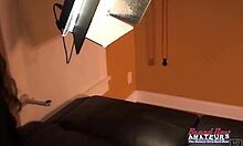 Brunette milf hottie lilly m sucks a cock to get her pussy and ass fucked