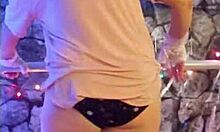 Hotwife Steffi April Dances Her Redhead Pussy In Lingerie, Feeling Cougar Emotions During Dirty Homemade Sex