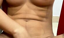 Young Latina shows off her body in solo video