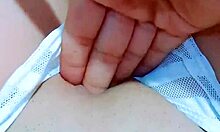 i finger my hairless asian pussy in the office bathroom