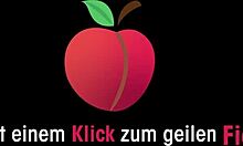 public sex with curvy blonde nerdy girl mariella sun, cumshot on glasses, full scene from dates66 com