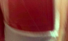 Hey lucky fat guy, enjoy this teen having sex with you in the kitchen.