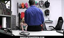 shoplifting teen fucked by officer on her birthday