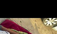 the shy teen neighbor comes back craving that big black cock outdoors. she takes it deep in the car, moaning through her petite ebony body.