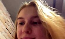 Big Dildo Fuck with Face Sitting on Shaved Pussy and Big Ass