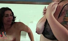 Trans Slut Engages In Cunilingus With BBW Amateur