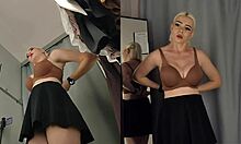 Podglądanie dziewczyny bez majtek