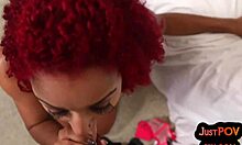 i watch pierced redhead suck and ride while talking dirty