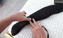 bedroom bondage naughty teen tied and ridden