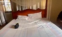 Cute babe examined before threesome group sex