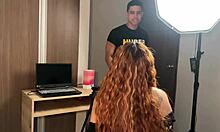 Angel Cruz and Andrea Castro stream big tits online with honey play box toys. 😍