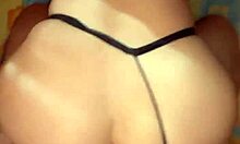 married bride gets kissed and sucked in homemade setting