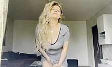 Beautiful Teen With Big Boobs And Sexy Ass Spanks And Masturbates Her Wet Pussy