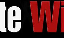 Black Cock Deep Anal In White Wife