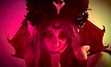 Halloween Sex With Demon Girl In Missionary And Doggystyle