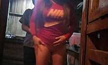 stepfather dominates milf like a bitch with big cock. old man almost infarcts from sex