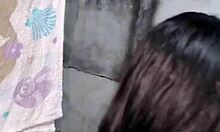 Magrinha Swallows Tattooed Guy's Load in Abandoned Rio House