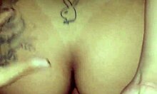 safada tattooed brazilian takes anal amateur cock