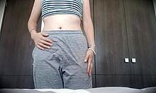 Scandalous Leaked Video of Mexican University Student Milet in Sensual Outdoor Fingering and Masturbation