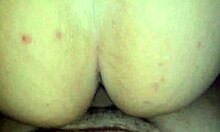 Latina Amateur Fucked Hard Doggystyle By Husband, Huge Creampie Afternoon!