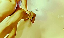 Crazy babe squirts during rough interracial fucking session