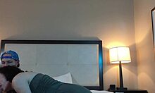 petite teen sucks monster cock in deepthroat session, blowing big dick