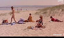 Clotilde Courau and Charlotte Rampling give handjobs in nude scene.