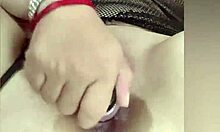 My stepbrother gets excited watching me record peeing on my toy.