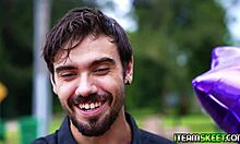 Pervert Stud Fucks Sexy Teen Alicia Reigns With Monster Cock On Couch