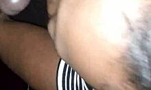 Ebony Amateur Gives Sloppy Blowjob