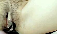 Latina milf bent over doggystyle by young visitor at home