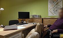 Loan4K Teen Girl Undresses In Office For Cash! What A Deal!