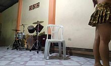 Regal Stepmom with Braids Seduces Athletic Stepson for Intense Cock Riding.