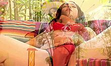 Rachel Milan Rides Lee Stone's Big Cock Cowgirl Style