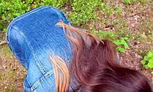 I went for a walk after fucking at home and sucked him off outdoors