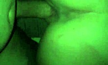 girlfriend shakes with intense orgasm while friend watches