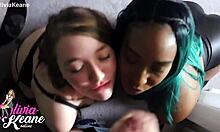 Two BRITISH TEEN 18+S SUCKING COCK