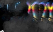 Hey, check out Sofia Grace taking on 4 huge cocks with double anal! 😍