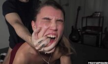 life-changing rough threesome has her shaking and screaming non-stop 😱