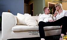 Blonde Tutor Hides Sex Toys From Student