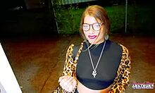 Athletic Brunette Raelyn Gets Pounded In Doggy.