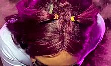 Rough sex with black milf's big tits and ass, fucking her wet pussy after blowjob.