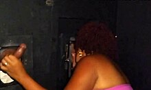 Poroka gre v glory hole in dobi curk sperme v obraz