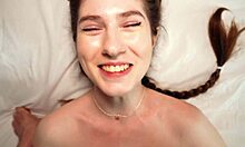 Petite teen screams during doggystyle cowgirl sex