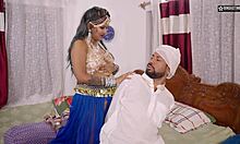 British Uncle Roleplays Teacher Fucking Desi Dancer In Costume